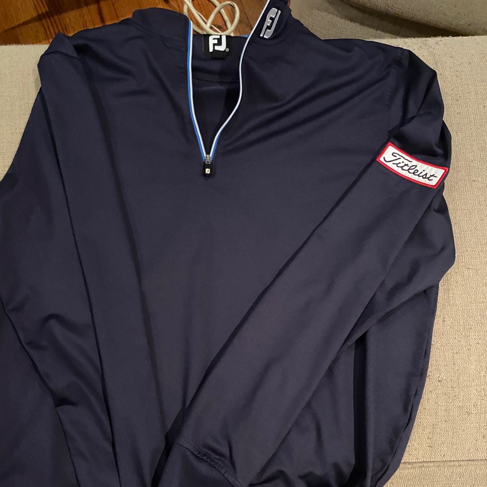 Footjoy navy men’s pullover